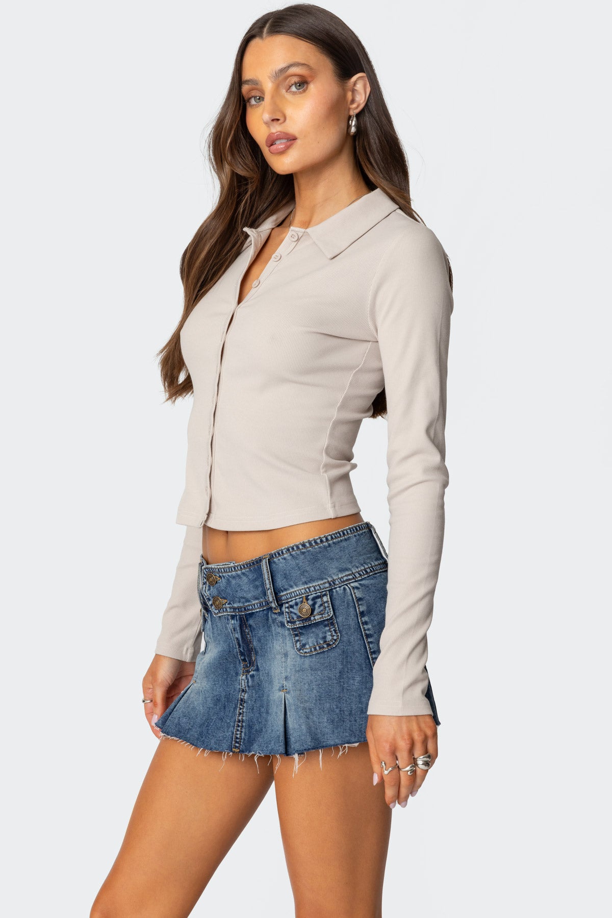 Darin Button Up Top