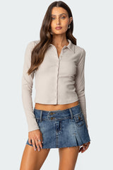 Darin Button Up Top