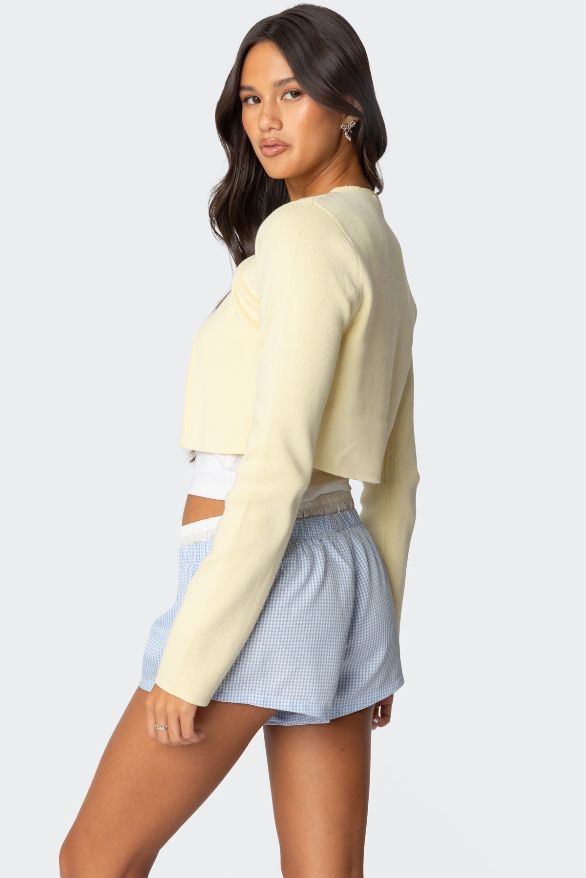 Jayne Split Front Knit Cardigan