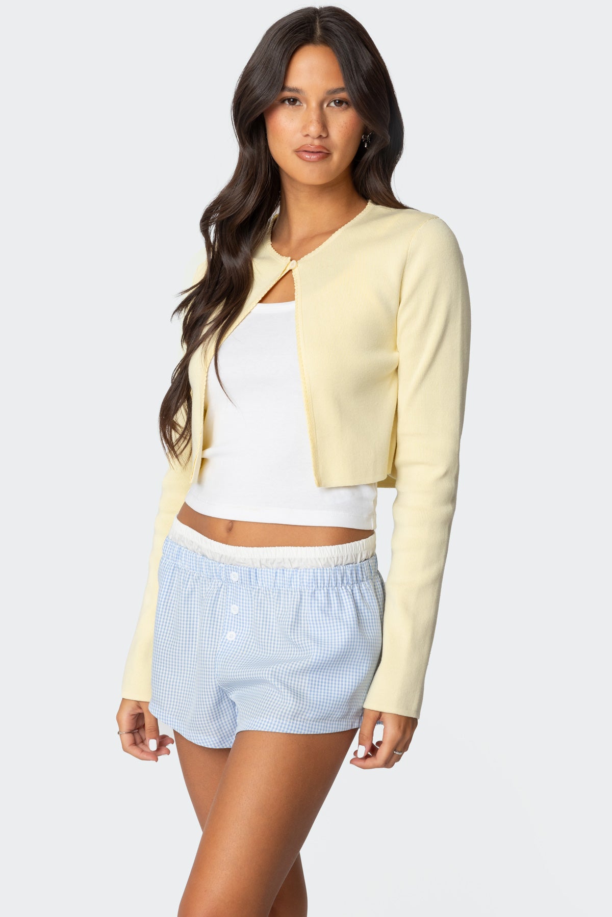 Jayne Split Front Knit Cardigan