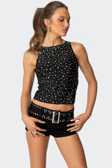 Alexandra Studded Top