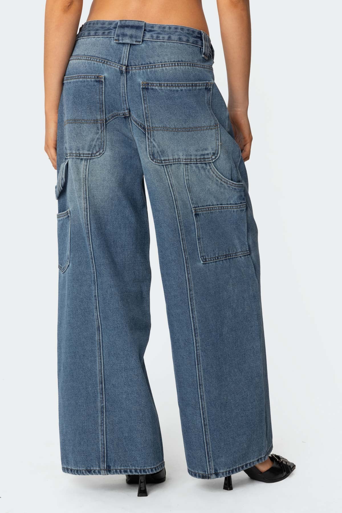 Tal Baggy Low Rise Carpenter Jeans