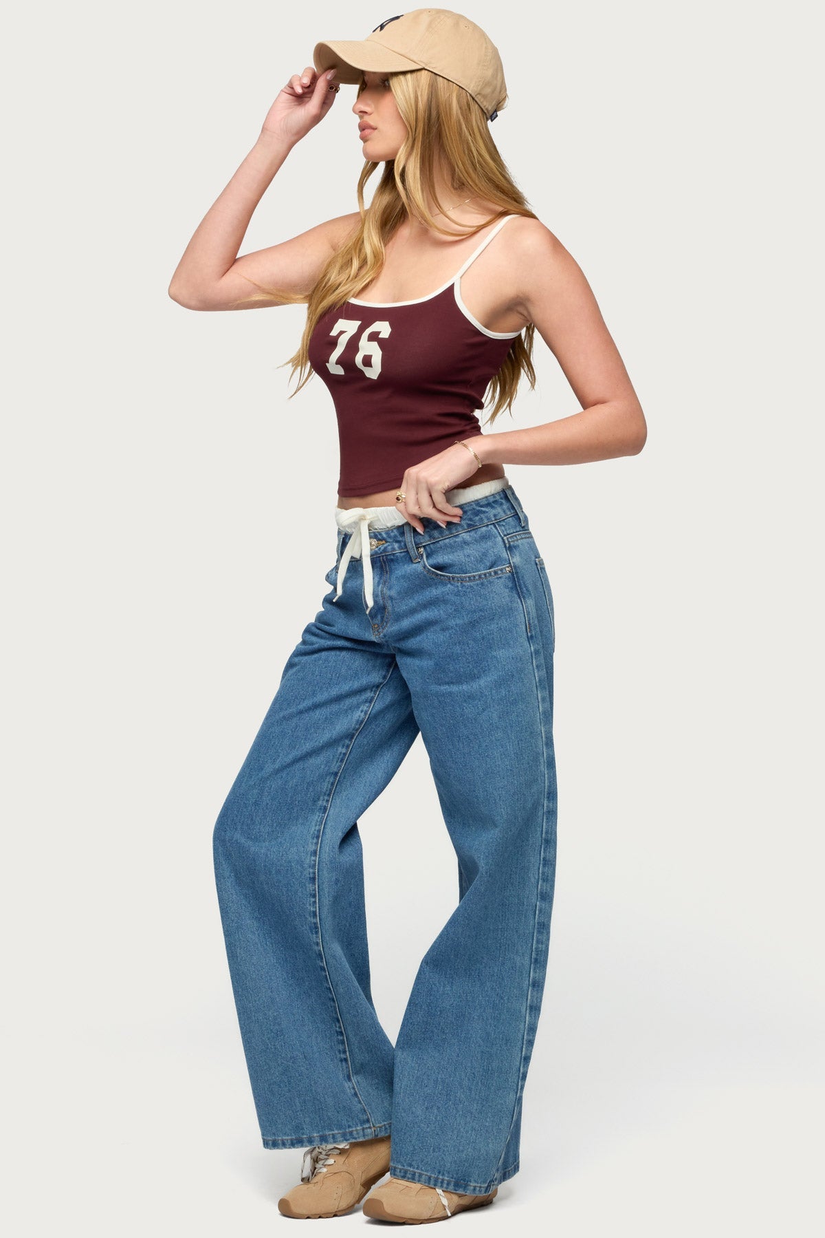 76 Contrast Tank Top