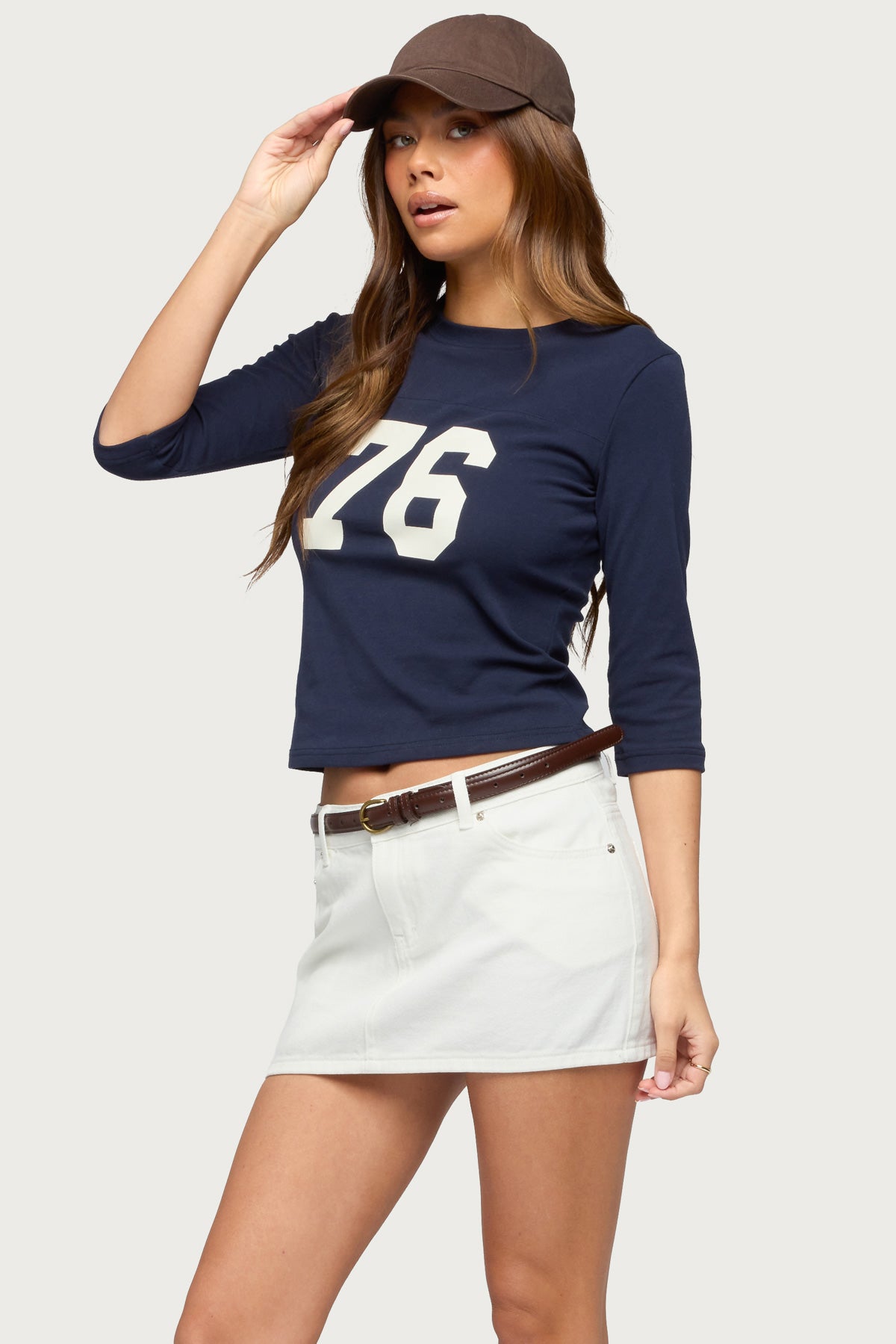 Seventy Six Three-Quarter Sleeve T Shirt