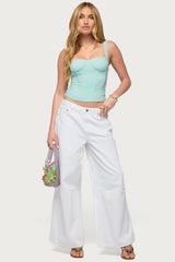 Marcella Wide Strap Corset