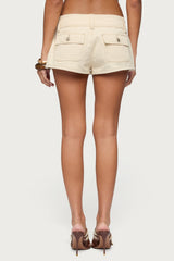 Keinan Low Rise Denim Shorts