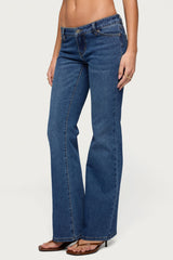 Vania Ultra Low Rise Bootcut Jeans