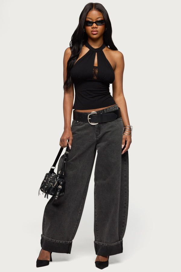 Kella Low Rise Baggy Jeans