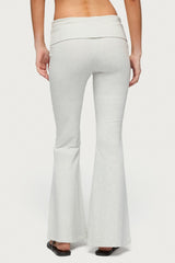 Petite Naomi Foldover Flared Leggings