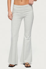 Petite Naomi Foldover Flared Leggings