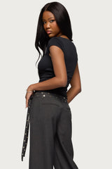 Laiah Square Neck Top