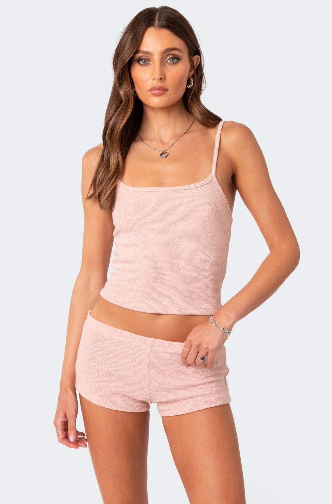 Ella Waffle Tank Top