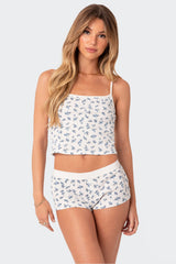 Pamper Waffle Tank Top