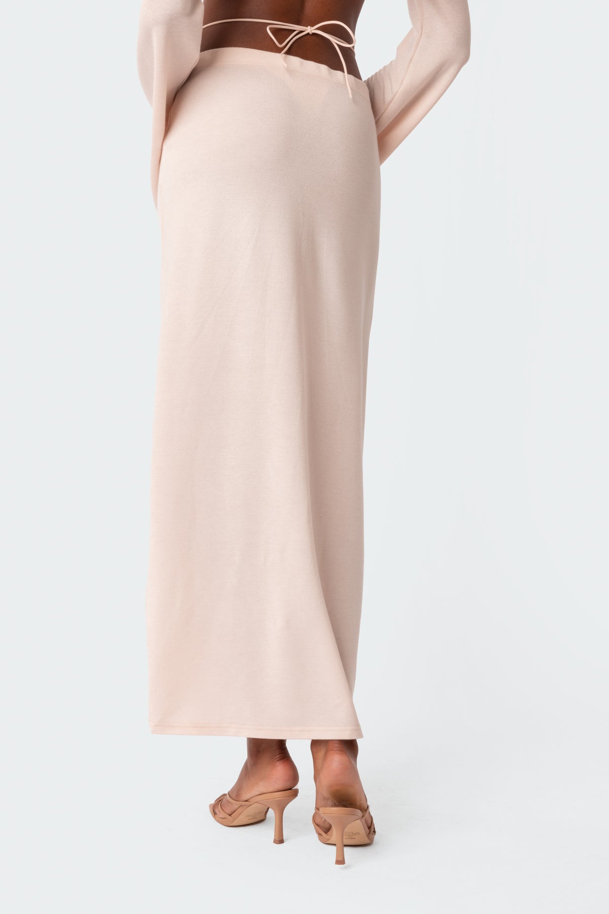 Celeste Low Rise Strap Maxi Skirt