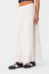 Charlotte Tiered Maxi Skirt