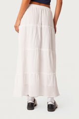 Charlotte Tiered Maxi Skirt