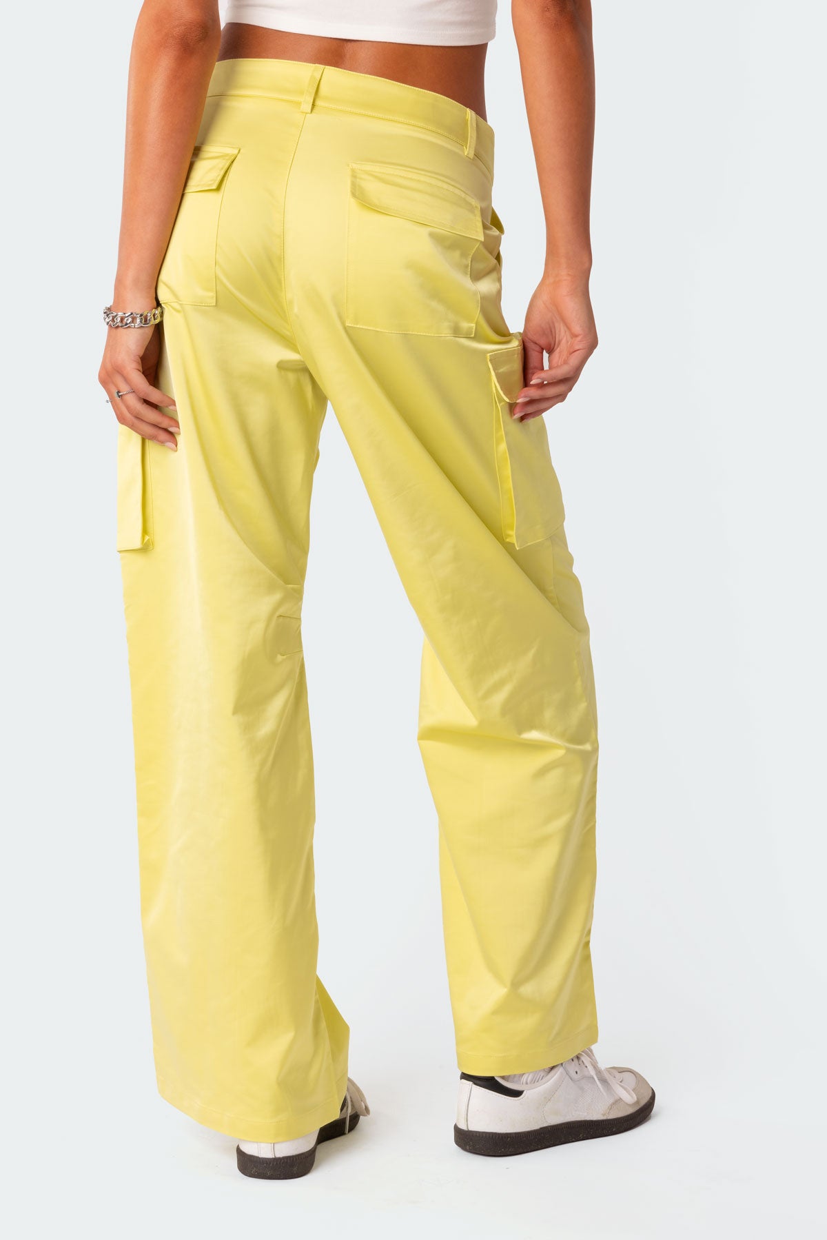 Xianna Nylon Cargo Pants