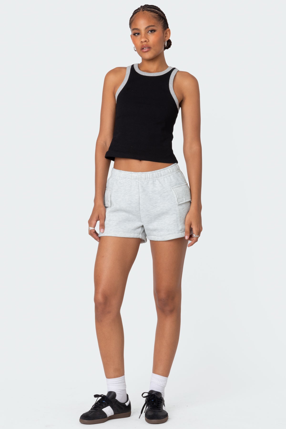 Garnet Cargo Sweat Shorts