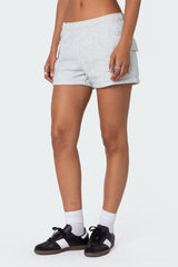 Garnet Cargo Sweat Shorts