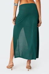 Nyssa Wrap Midi Skirt