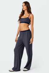 Zariah Slouchy Printed Pants