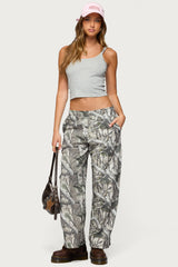 Camo Straight Leg Joggers