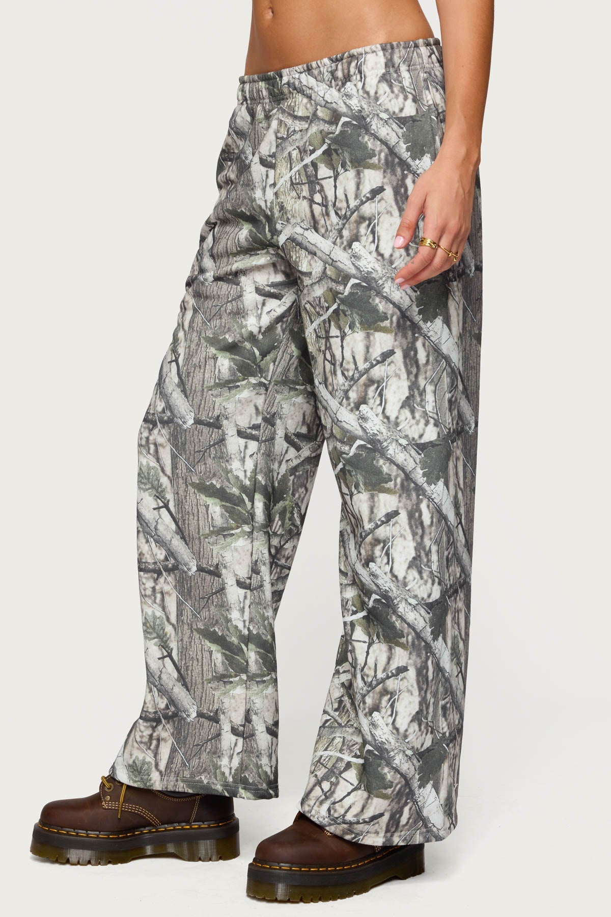 Camo Straight Leg Joggers