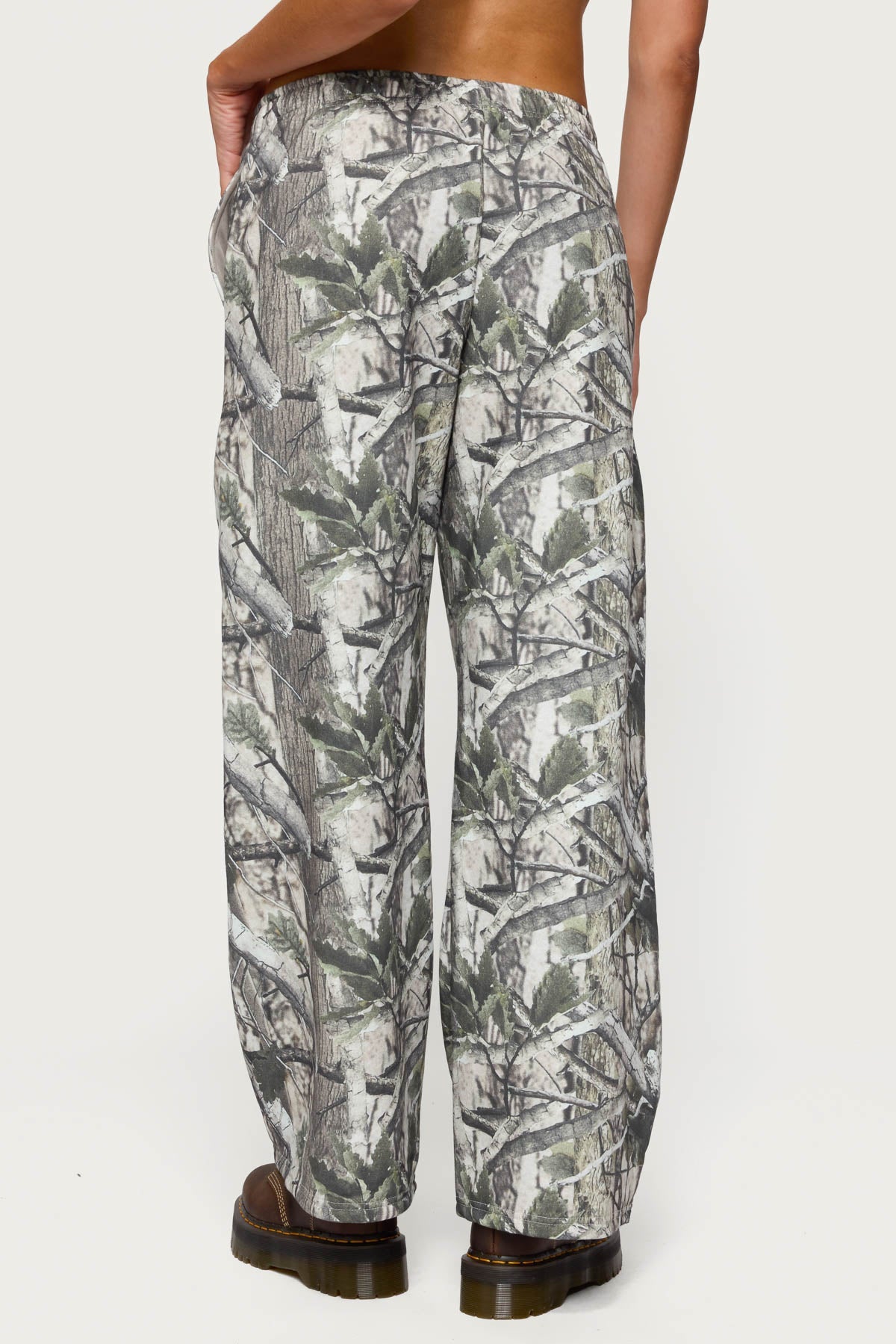 Camo Straight Leg Joggers