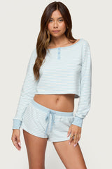 Margret Striped Long Sleeve Top