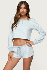 Margret Striped Long Sleeve Top