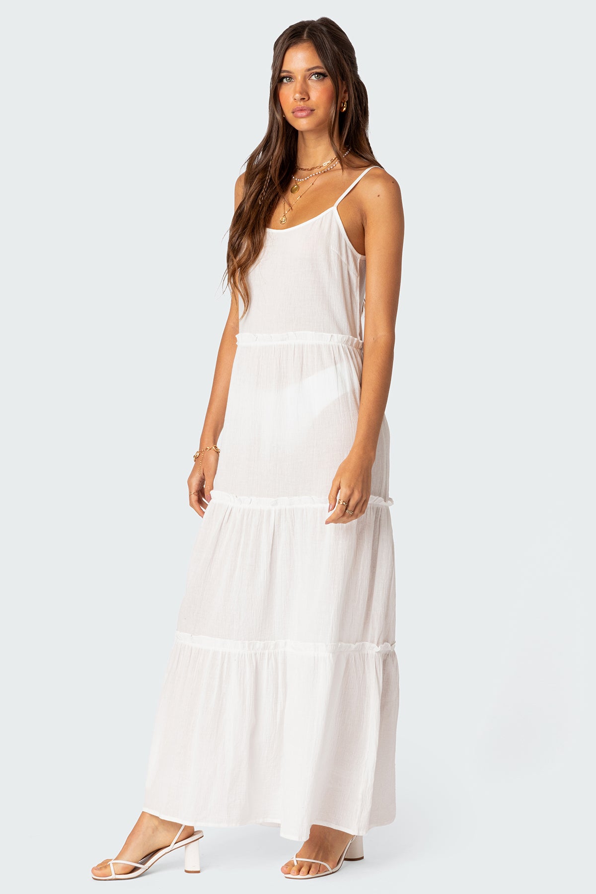 Radiant Tiered Maxi Dress