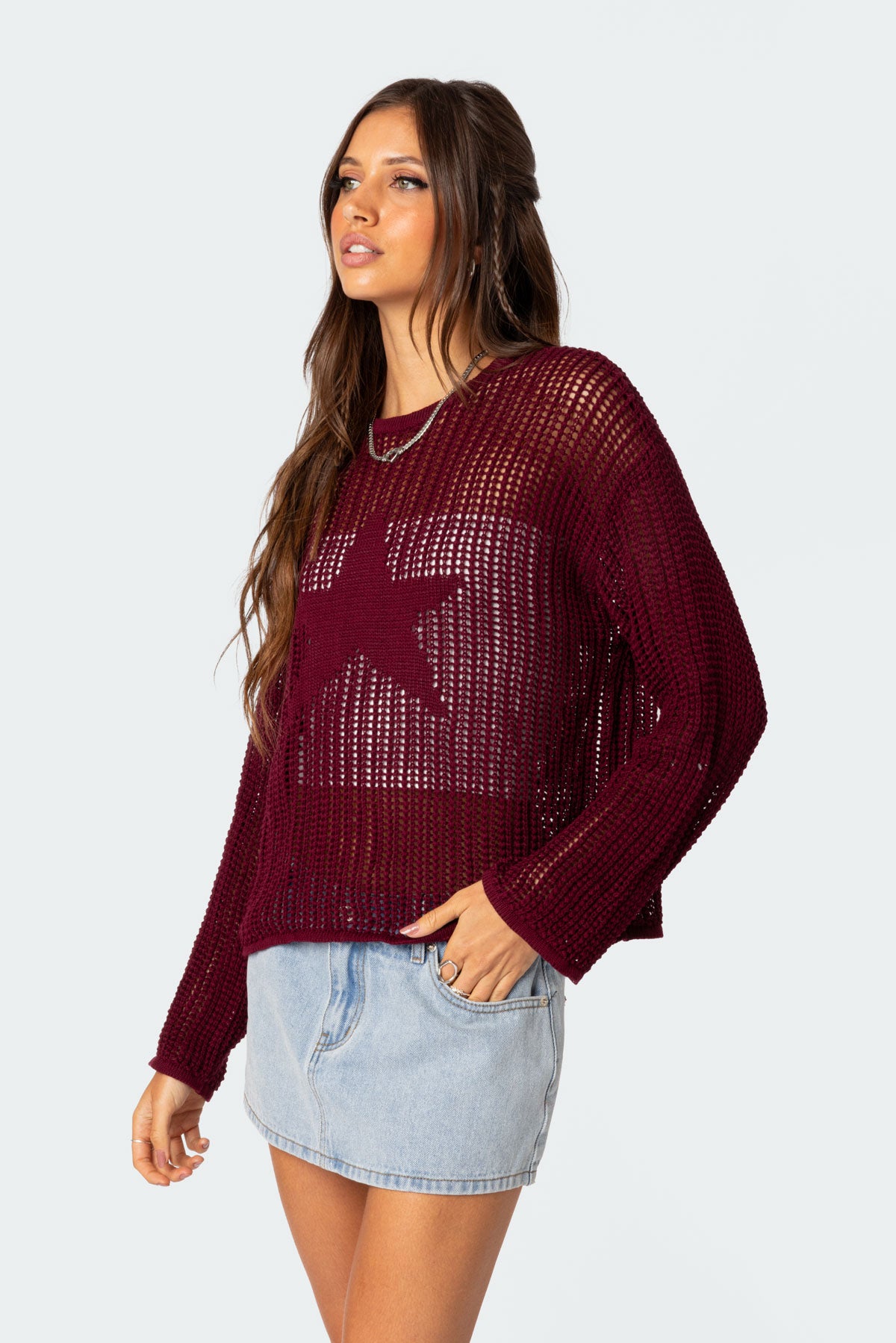 Seeing Stars Oversized Sweater