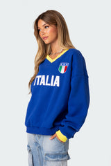 Italy Oversized Sweatshirt