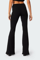 Dekota Ribbed Flared Pants