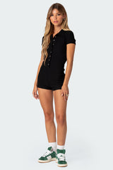 Lucia Ribbed Romper