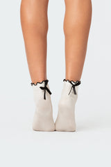 Frill & Bow Socks