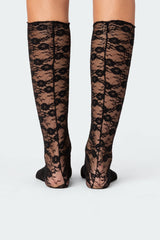 Sheer Lace Socks