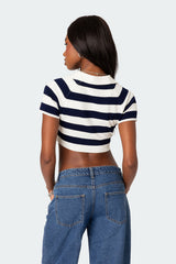 Skai Knitted Crop Top