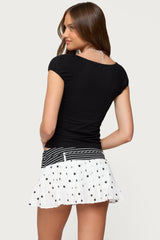 Oleana Gathered Bust Top