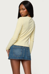 Miami Girl Long Sleeve T Shirt