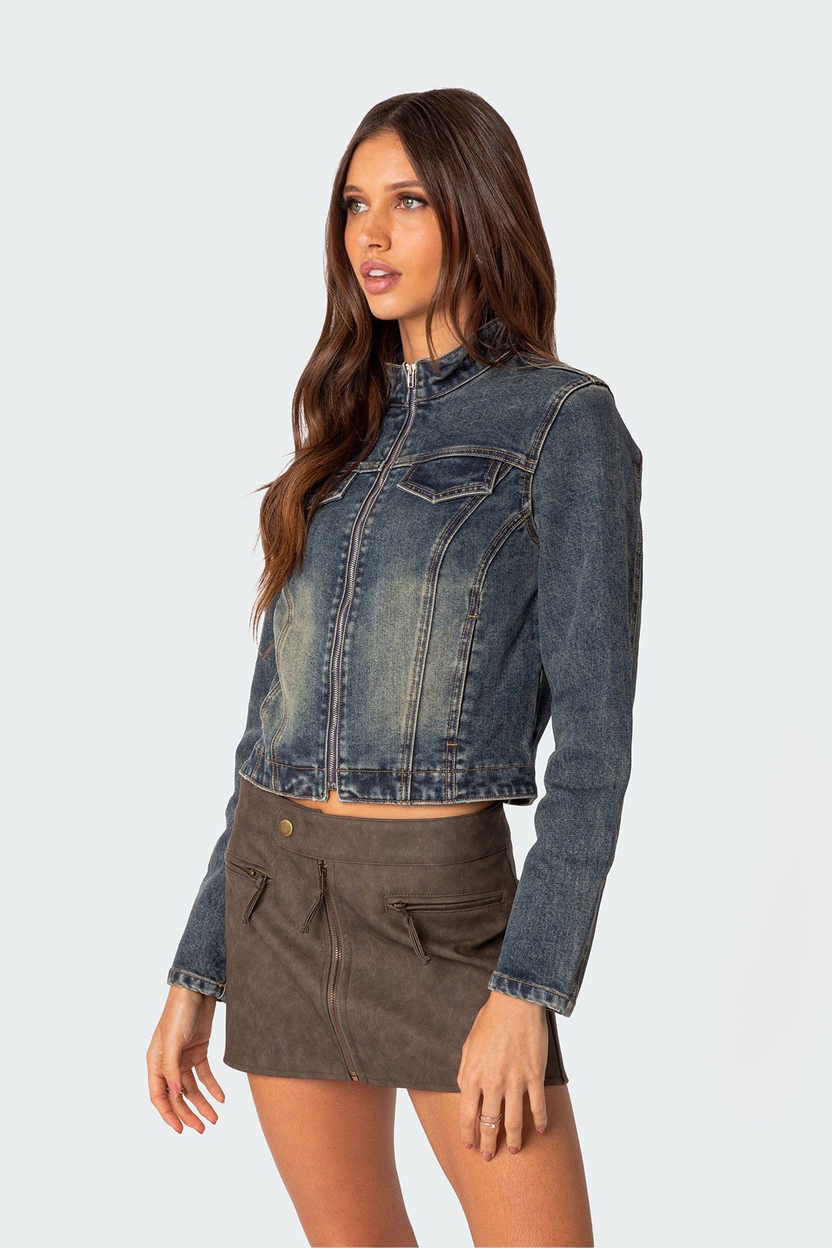 Scorpio Washed Denim Jacket