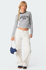 Boston Long Sleeve T Shirt