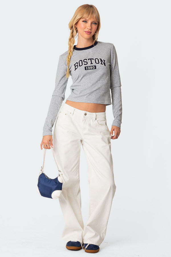 Boston Long Sleeve T Shirt