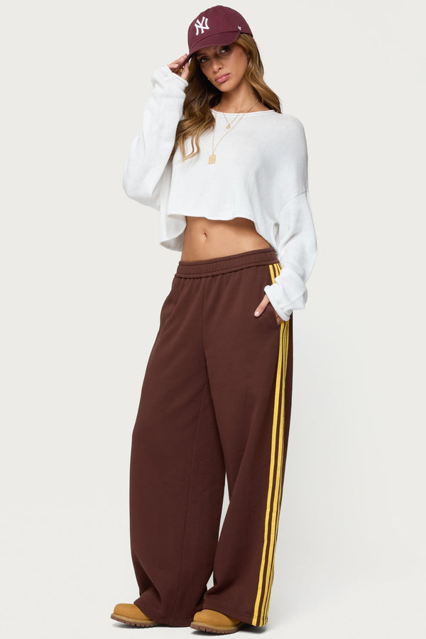 Sorin Contrast Striped Joggers