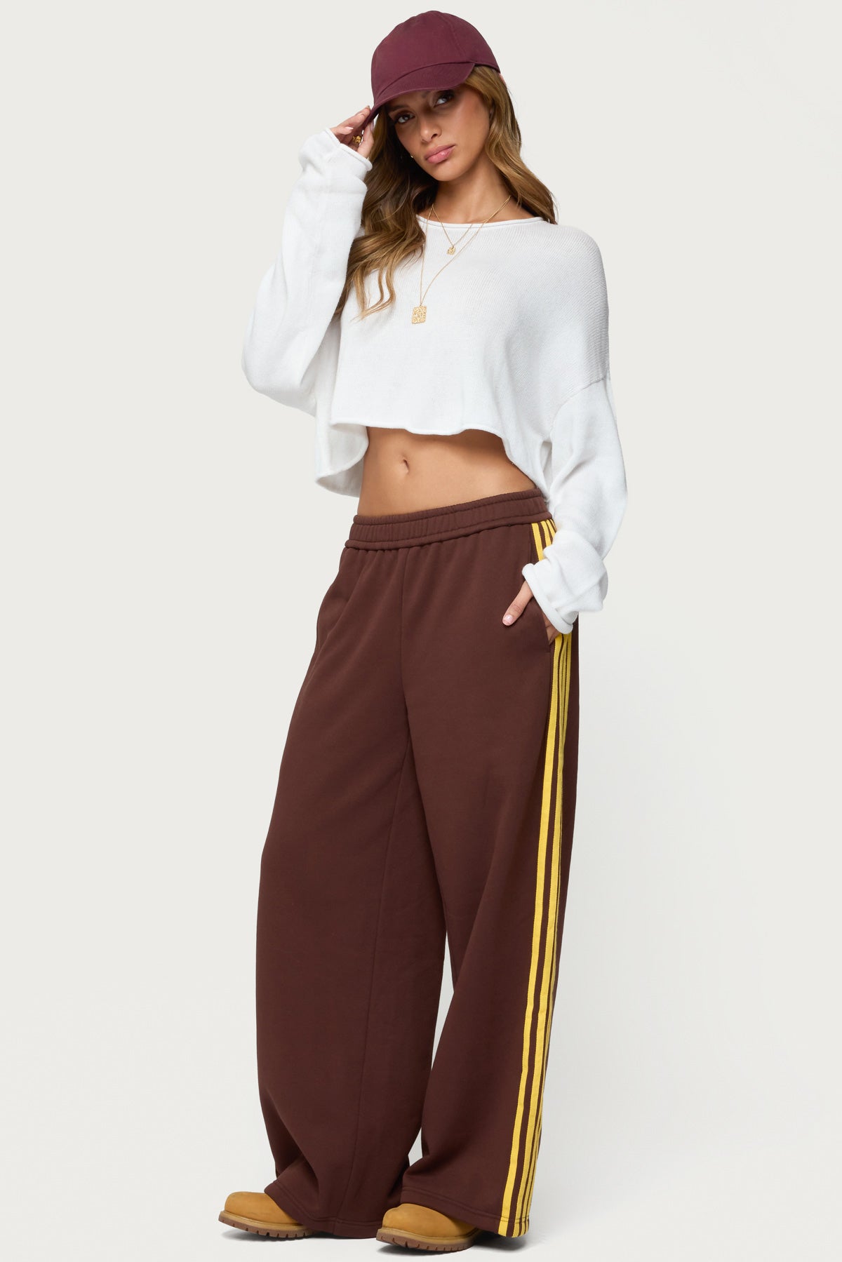 Sorin Contrast Striped Joggers