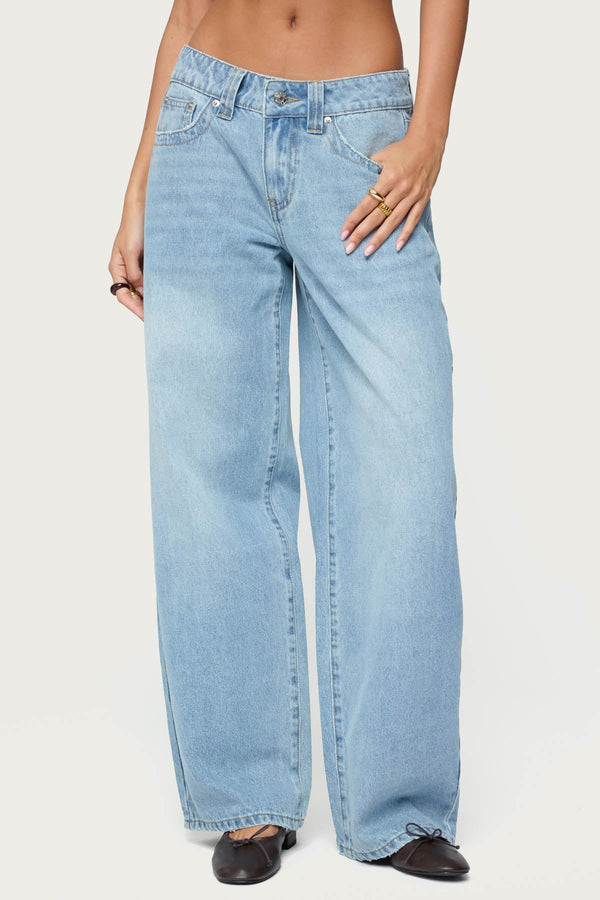 Rivka Low Rise Baggy Jeans