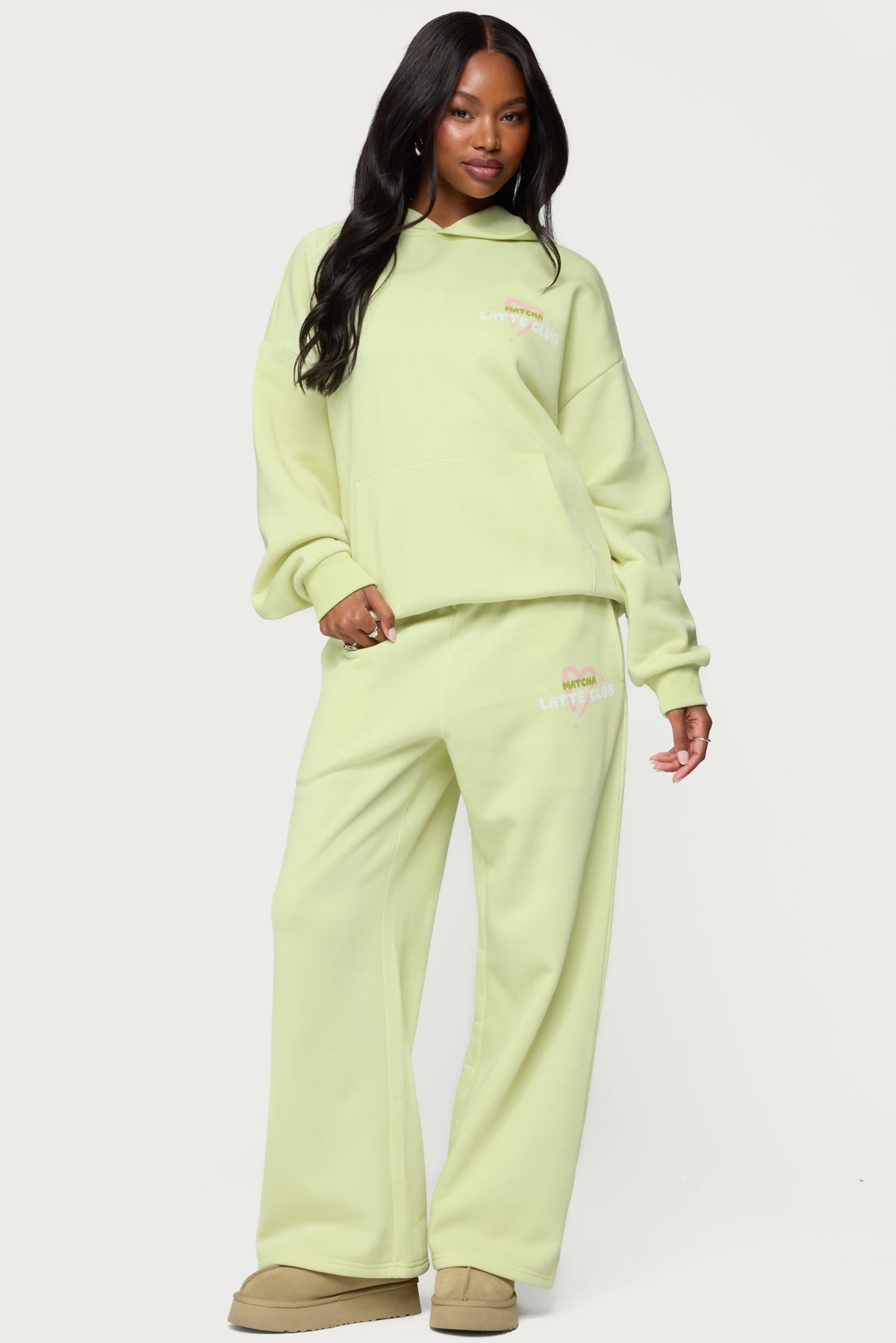 Matcha Lover Straight Leg Joggers