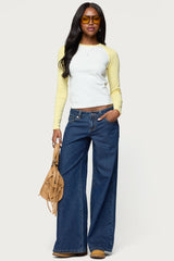 Tommi Raglan Long Sleeve T Shirt