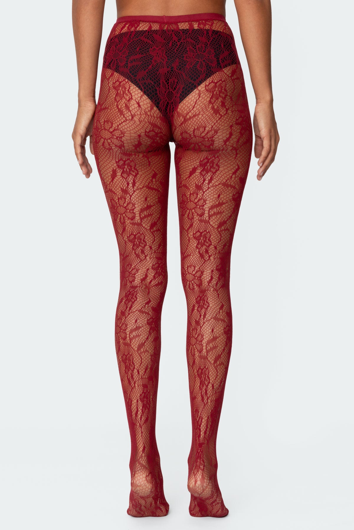 Lacey Fishnet Tights