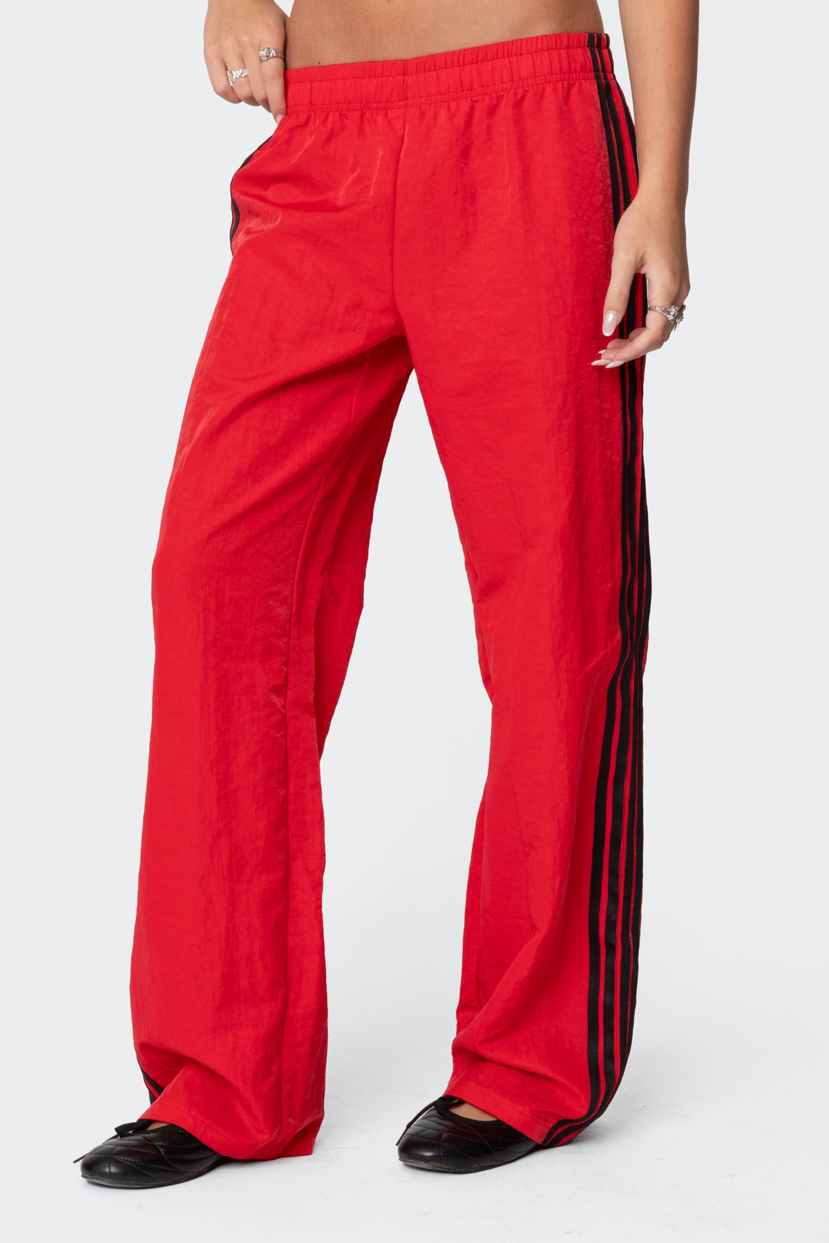 Felicity Nylon Track Pants